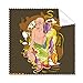 Eighteen Arhats Pattern Cleaning Cloth Phone Screen Glasses Cleaner 5pcs