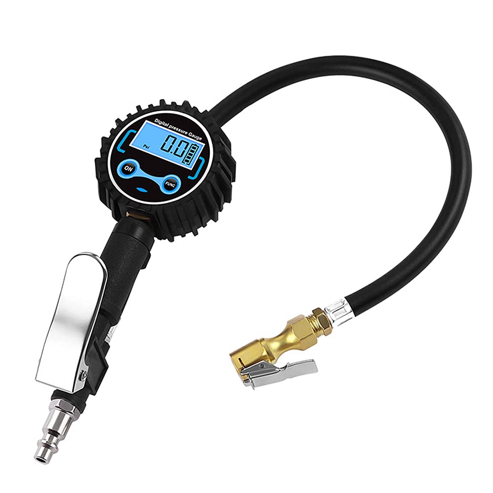 Medidor de inflado de neumáticos automático de Mano, medidor de presión de neumáticos portátil con TPMS, medidor de Aire de neumáticos de Alta precisión para automóviles,