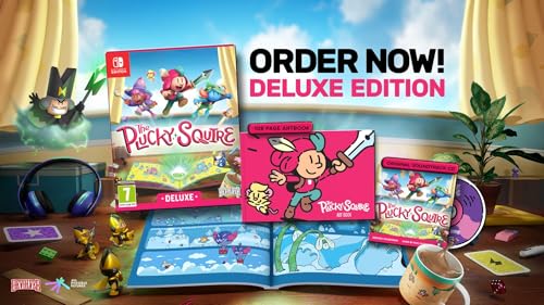 The Plucky Squire Deluxe Edition - Switch aventure action 2D 3D