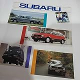 スバル1984年 全車種総合カタログ 岩崎宏美 原辰徳 レオーネ ジャスティ ドミンゴ サンバー レックス 栄光の名車 当時カタログ 歌手 姉妹 ロマンス 火サス