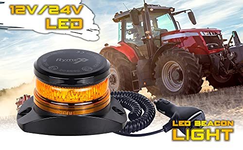LED gyrophare signalisation d'urgence pour voiture, tracteur