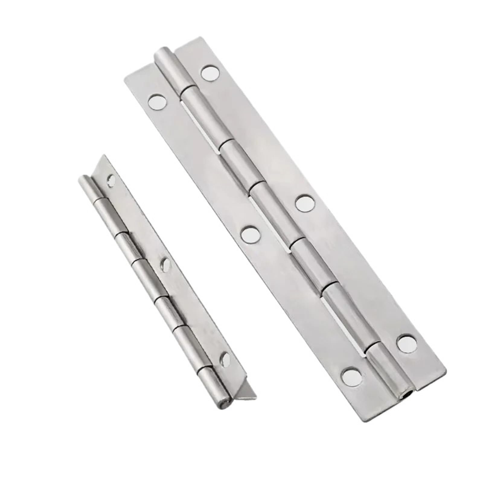 Charnière longue acier inoxydable pour moderniser une porte d'armoire de cuisine ou d'atelier