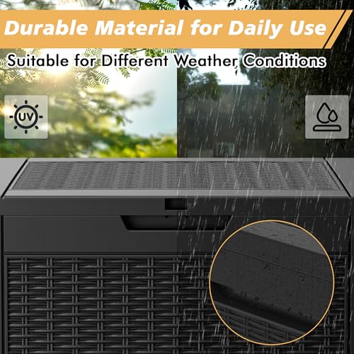 Fancyango Outdoor Storage Deck Boxes DROPS TO - image 3