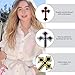 QIYUDA 26 PCS Cross Patches Iron on, DIY Chrome Hearts Patches for Clothing Jeans Hats Backpacks Jackets Shirts