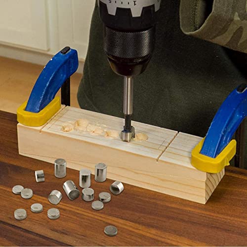 Tungsten Weights 3.75 Ounce 3/8 Inch Incremental Cylinders Car Weights Compatible With Pinewood Car Derby Weights, 16 Pieces, 4 Sizes #TOP4