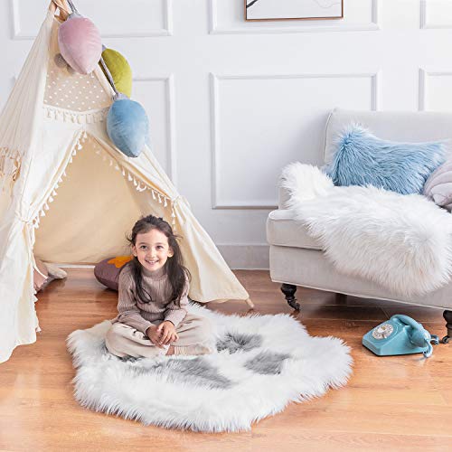 Ashler Home Deco Ashler Ultra Soft Faux Sheepskin Fur Rug thumb #5