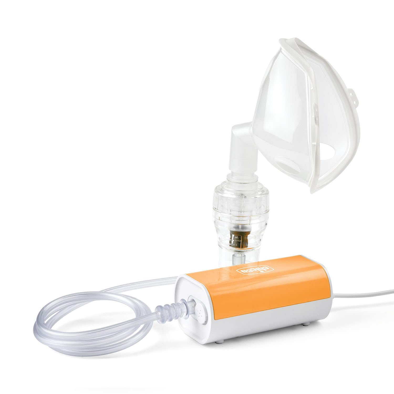 Chicco Nebulizzatore a Micropistone, Portatile, Compatto e Leggero, Basso livello di rumore, Nebulizzatore Silenzioso, Adatto per Bambini e Adulti, Colore arancione, verde o giallo (casuale)