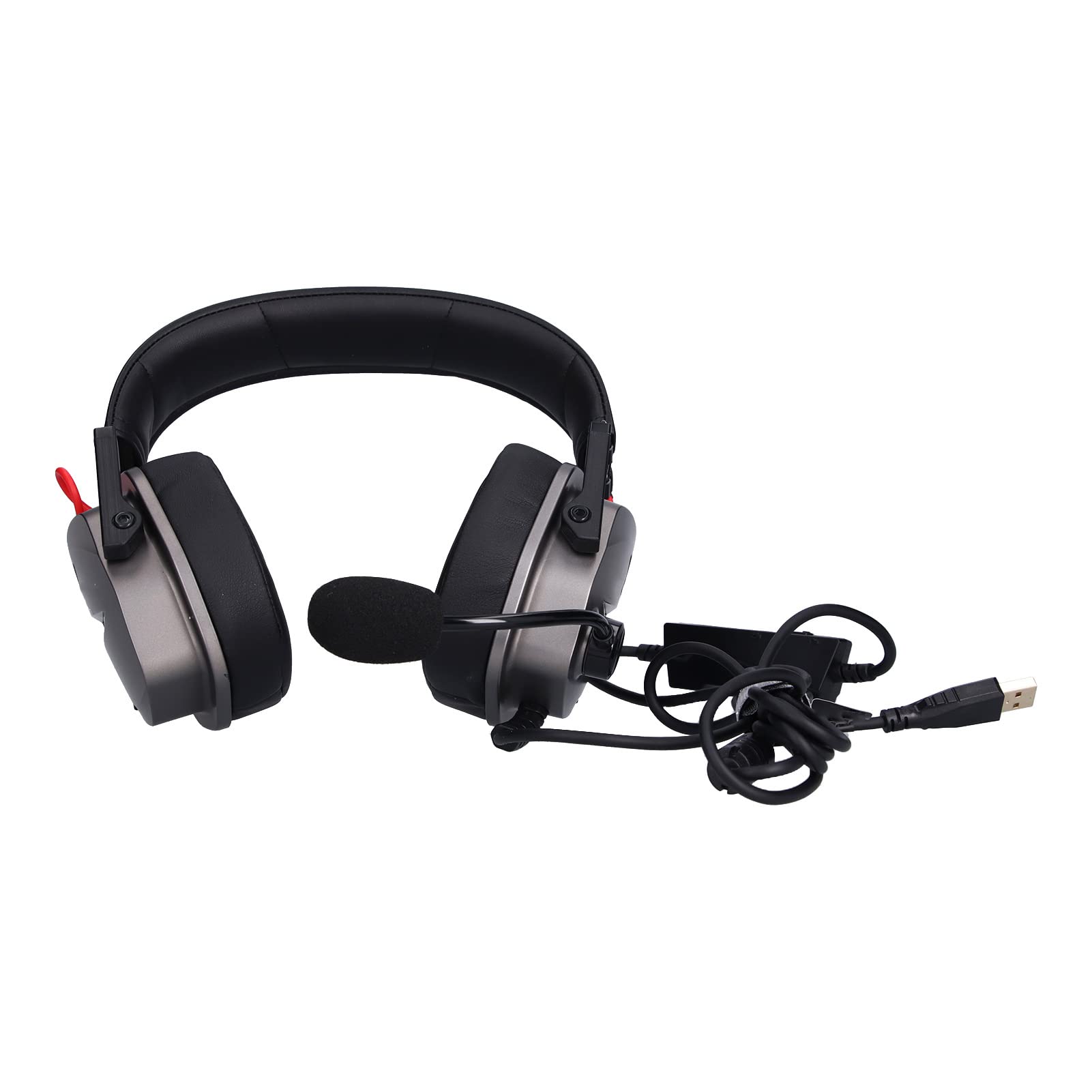 TAIDU THS310A2 Gamingowy Zestaw Słuchawkowy z Mikrofonem z redukcją Szumów Zestaw Słuchawkowy USB do Zestawów Słuchawkowych do Gier do Gier z Dźwiękiem Przestrzennym 7.1, do Komputera