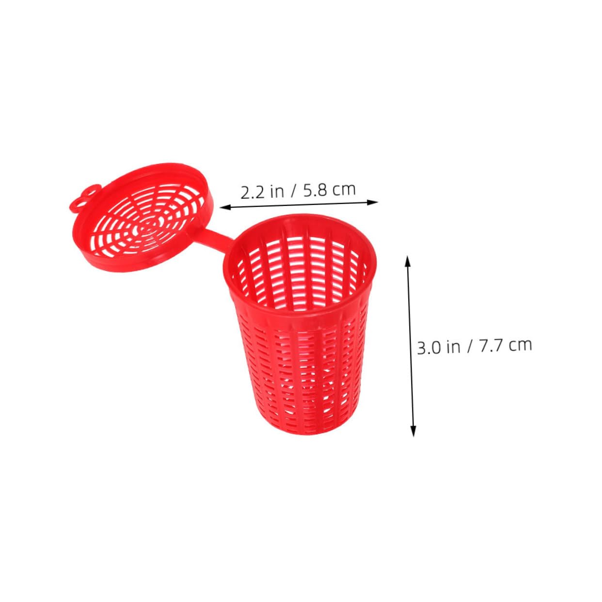 ifundom 15pcs Fishing Bait Cage Durable Bait Holders for Shrimp and Fish Luring Sturdy Outdoor Fishing Accessories for Enhanced Success