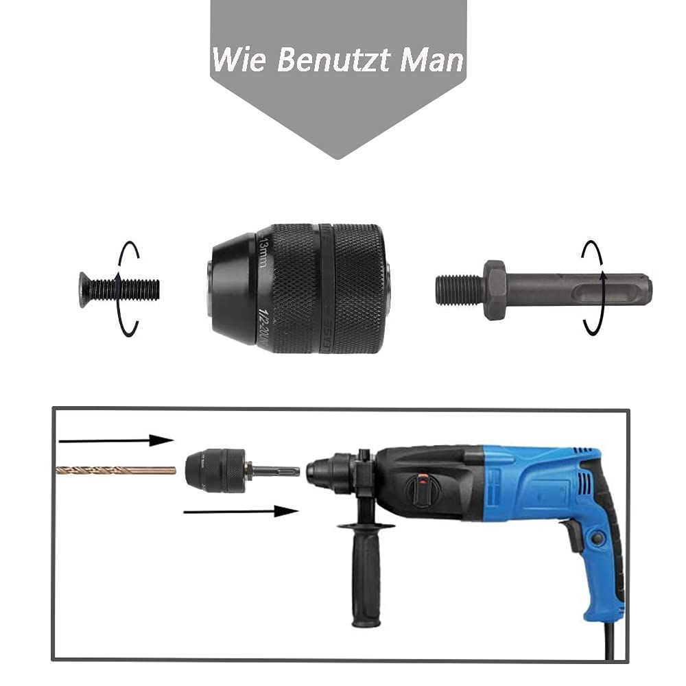 BaerCoil BAER Bohrfutter Mit Kegeldornaufnahme, 0,2-16 Mm, Kegel B 16
