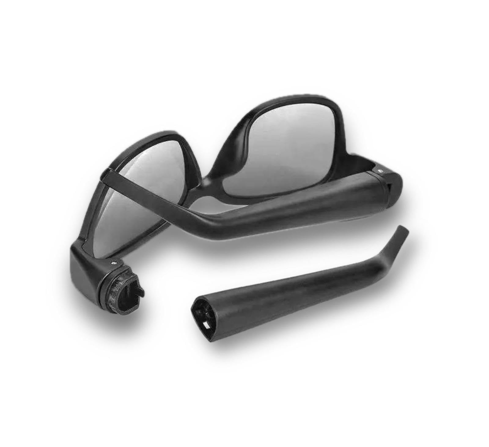 MP Shades - Gafas de sol con bolsillo secreto en ambas perchas, protección UV400, gafas de playa, gadget secreto