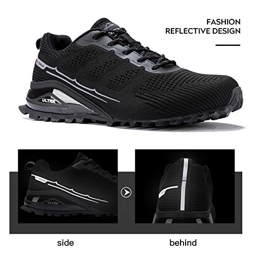 Image of Kricely Mens Walking Running Shoes Lightweight Men's Fashion Sneakers Athletic Tennis Sneaker for Men Cross Training Shoe Outdoor Footwear