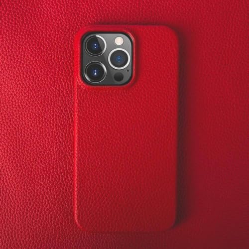 Coque pour iPhone 11 couverture arrière business rouge XR XS Max X
