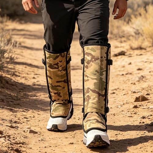 Polainas de serpiente para hombre y mujer protector de piernas impermeable al aire libre 3