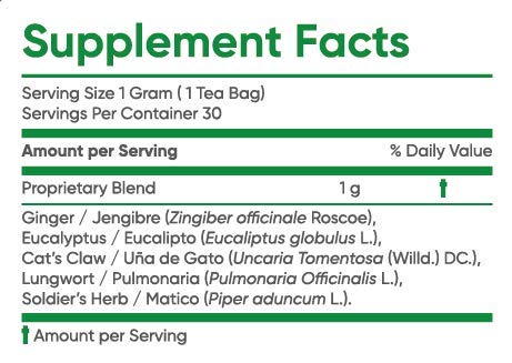 GRIPALFIT Natural Mix | 30 Tea Bags | Naturally Aids in Soothing the Throat and Seasonal Respiratory Discomfort - 3 Pack - Image 6