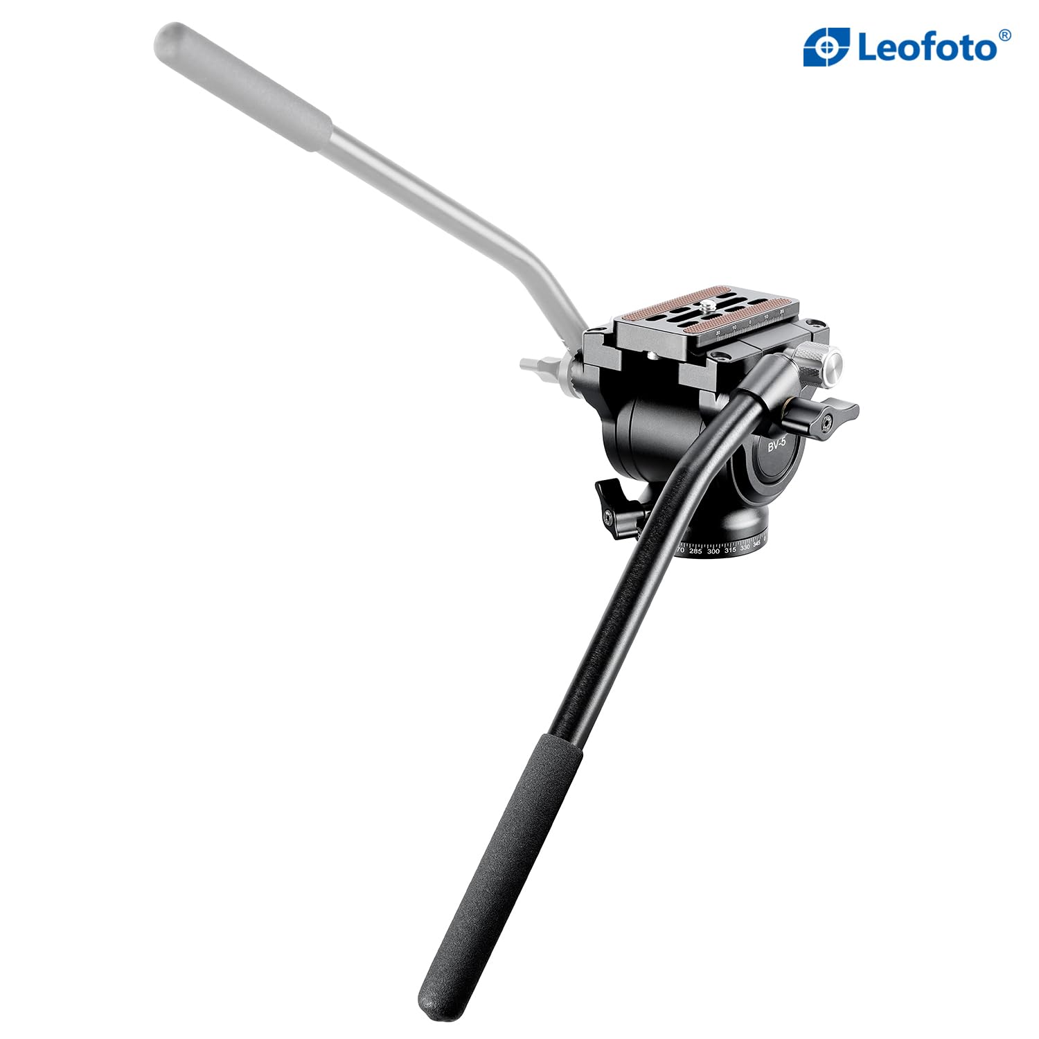 Leofoto - Testa video fluida - Alluminio aeronautico - Peso ridotto - Capacità di carico: 4 kg - Perfetto per il videografo esigente - BV-5
