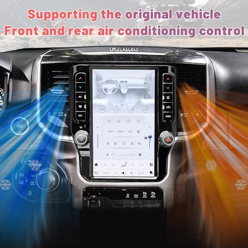 Radio 12" para Ram 1500/2500/3500 2019-2025 Android 13 miniatura 7