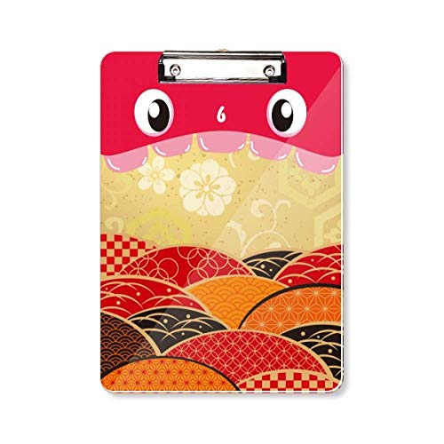 Presse-papiers Sakura A4 avec design géométrique aux finitions soignées