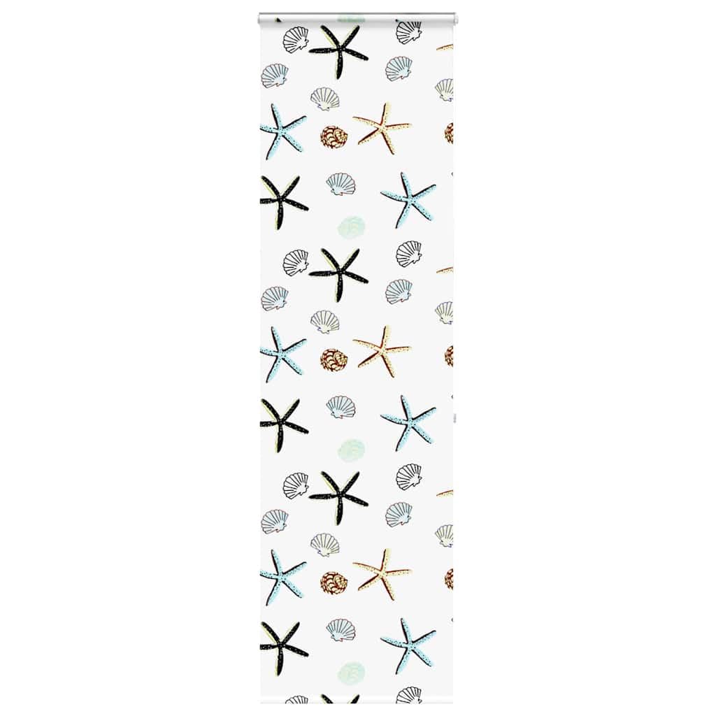 vidaXL Shower Roller Blind with Cassette 80x240 cm Fabric Width 76 cm, shower blind, rollup shower curtain, bathroom shower blind, shower roller shade