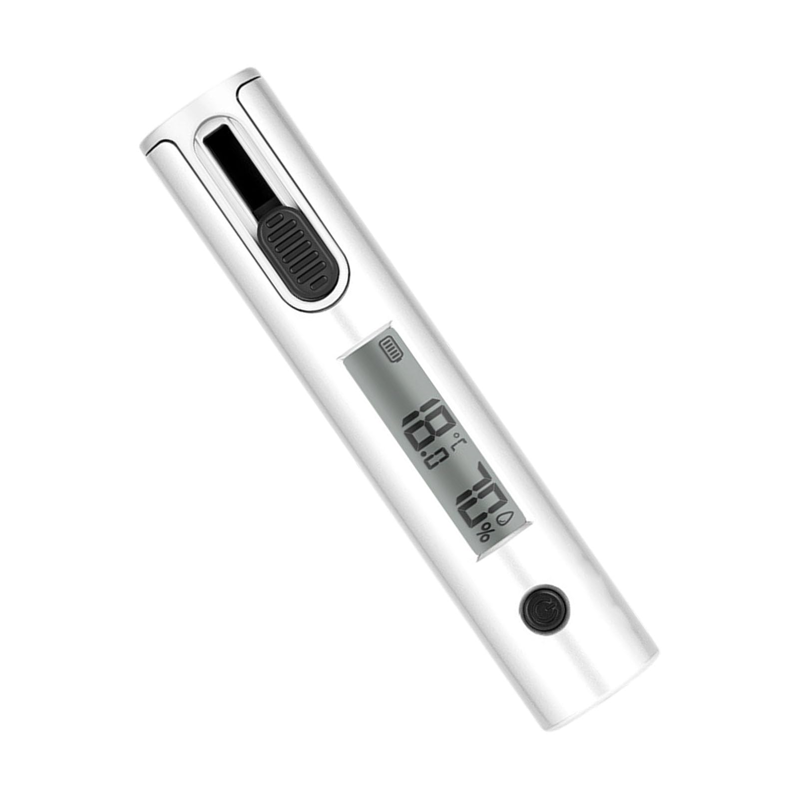 Accurate Vanilla Humidness Gauges Tester Double Function Probes Design for Vanilla Internal and Environment Stogie Storage Hygrometer