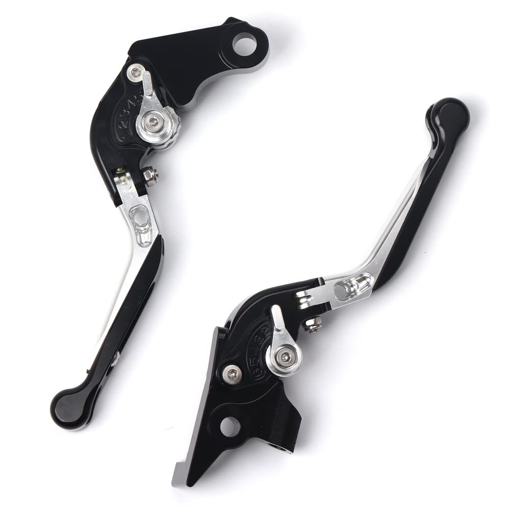 PIOYERG Compatible for Honda CBR600RR 2007-2017 2018 CBR600 RR Motorcycle Brake Clutch Levers Adjustable Extendable Foldable CNC Aluminum Accessories(13)