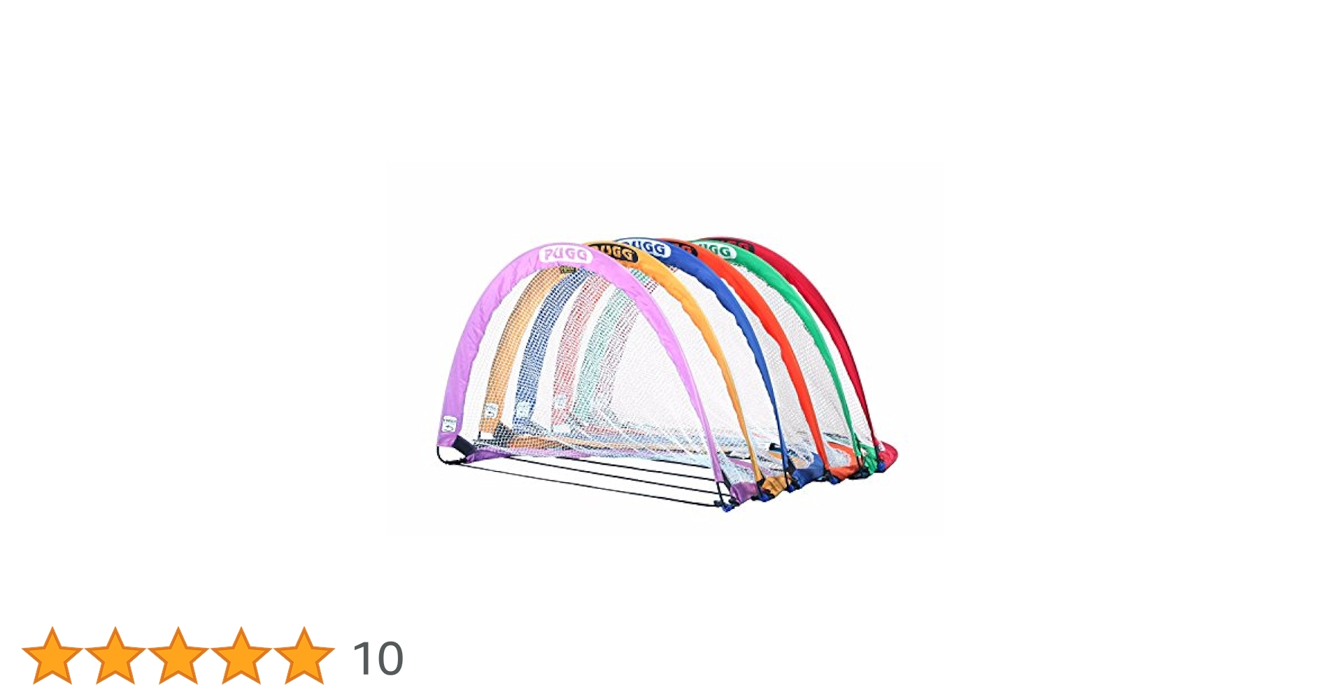 Amazon | PUGG 6フィート ポータブルサッカーゴールセット - 6個