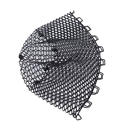 Honio Rubber Fishing Landing Net Replacement, 40cm Depth Fishing Gear Durable Soft Fish Protection for Saltwater for Angler