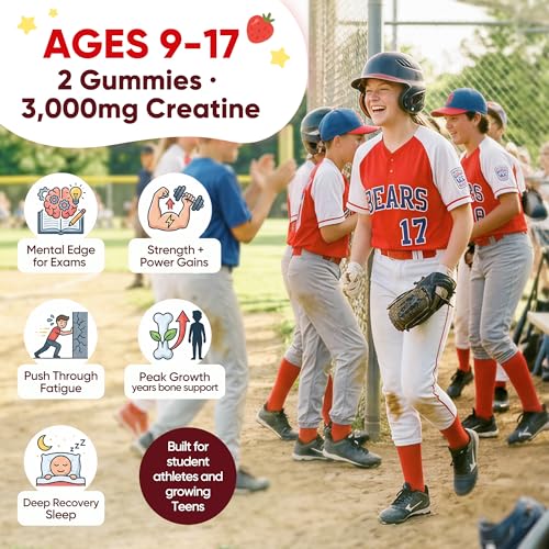 Oneoo Creatine Monohydrate Gummies For Kids & Teens