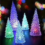 coffled 1 pcs Multi-color Changing LED Christmas Tree Decoration Light Xmas Night Light