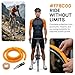 Puncture Proof Bike Tire Inserts, Run-Flat Tubeless Foam Liner for 25-32c Road Bike, Enhances Grip & Stability, Protects Rim from Impact, Sealant Resistant, Cycling Performance Accessories (2.1m)
