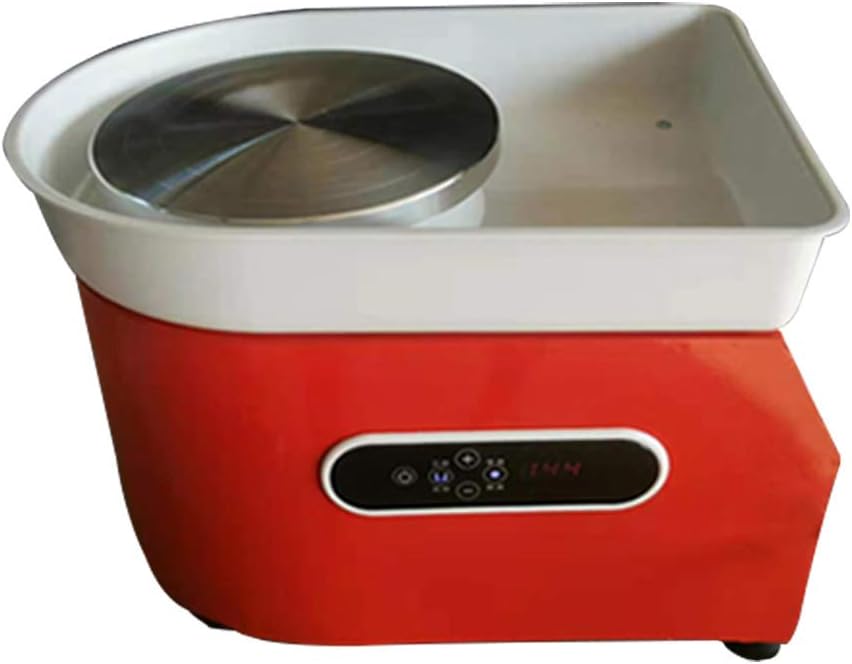 Huanyu Pottery Forming Machine 350W Pottery Wheel 25CM 9.8" Electric Ceramic Machine Clay Making Pottery Tool with LCD Touch Screen for Ceramic Work Clay Art Craft DIY Clay (110V, The Ordinary Type)