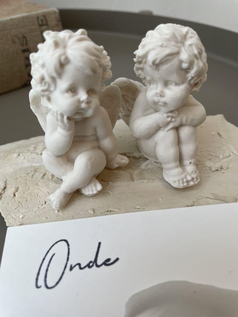 Amazon.co.jp: 天使 オブジェ ジェスモナイト jesmonite