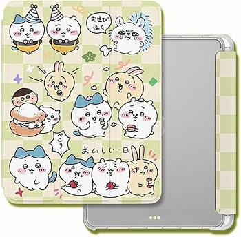 Amazon.co.jp: ちいかわ iPadケース ちいかわ ハチワレ うさぎ