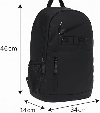 NIKE Backpack for School - Durable Black Backpack for Boys, Kids, and Teens Bag Backpack for Everyday Use