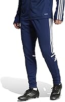 adidas Men's Squadra 25 Training Pants - AEROREADY Moisture-Wicking Soccer Track Pants with Ankle Zips & Recycled Fabric