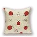 qhtqtt Coussin Couvre Cartoon Oreillers Vert Throw Taie d'oreiller Mignon Décoration De La Maison Coccinelle Coussin pour Chaise 45X45Cm C