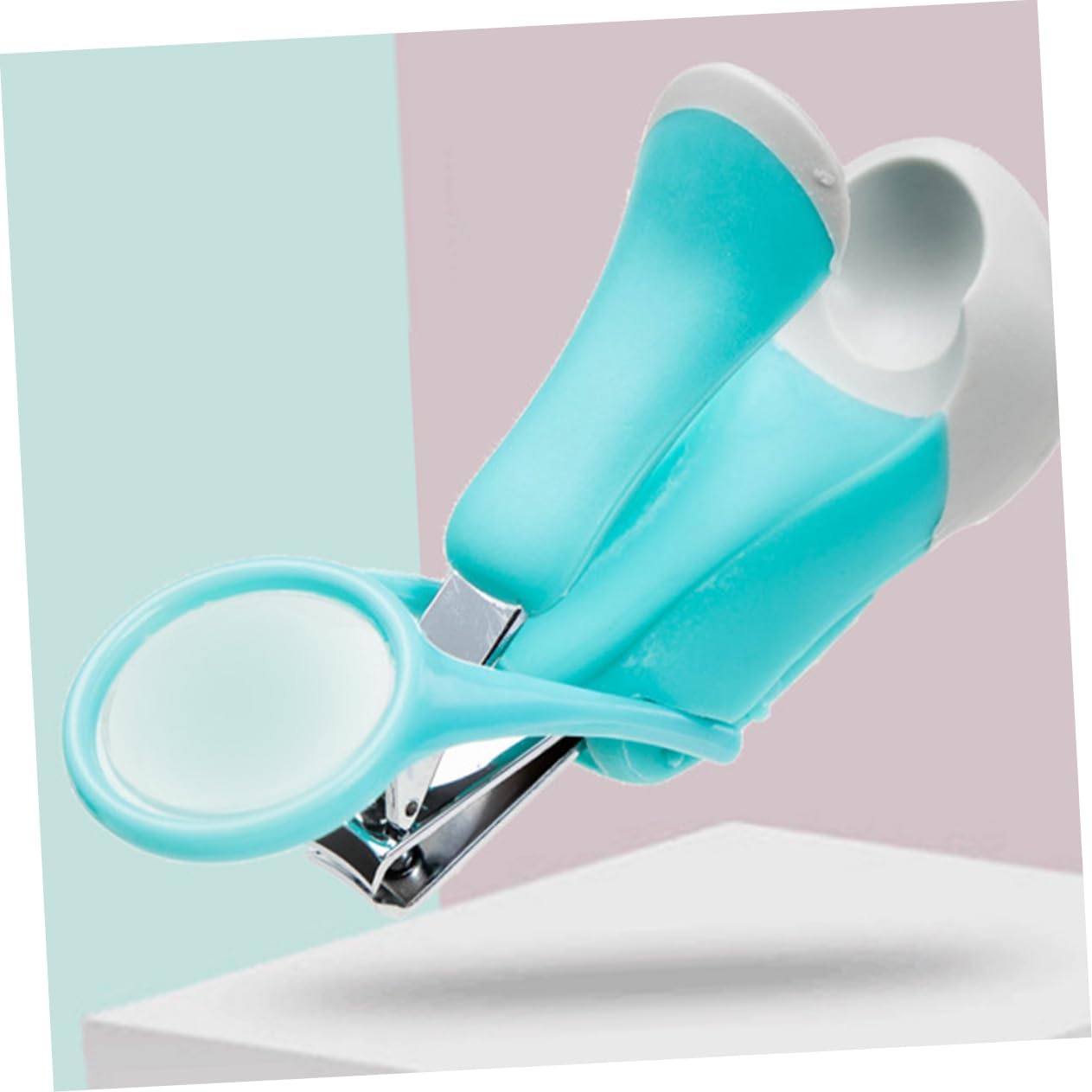 Infant Magnifier Nail Clipper with Safe Grip for Baby and Child image 2