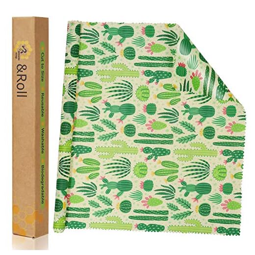 Organic Beeswax Food Wrap Roll, 39'' x 12''