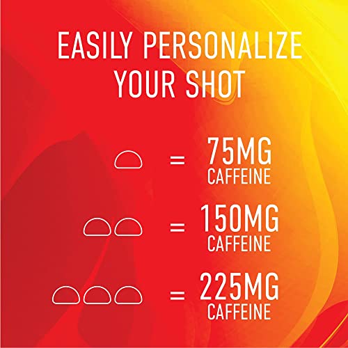 Gummishot Energy Gummies, 225 Mg Of Plant-Based Caffeine Chews Per Pouch, Long Lasting Energy Boosters, Valencia Orange (3Ct, 9 Gummies) #TOP7