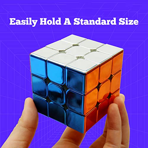 Hellocube Cyclone Boys 3X3 Speed Cube Magnetic Reflective Mirror Reflective,Stickerless Magic Cube Puzzle Toys thumb #3