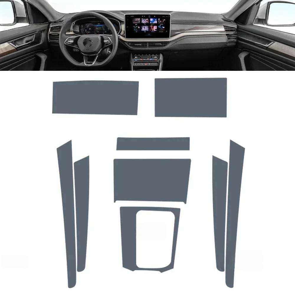 Pellicola Protettiva Trasparente in TPU per la Console Centrale dell'auto, per Kodiag 2022-2023, Adesivo AntiGraffio.