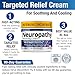 Neuropathy Nerve Relief Cream – Maximum Strength for Feet Hands Legs Toes Back – Natural Ingredients Arnica Aloe Vera MSM Vitamins – Fast-Acting Soothing Relief – Made in USA – 2 Oz