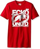 ecko unltd Men’s classic Short Sleeve Tee with original Ecko Unltd logo and graphic design
