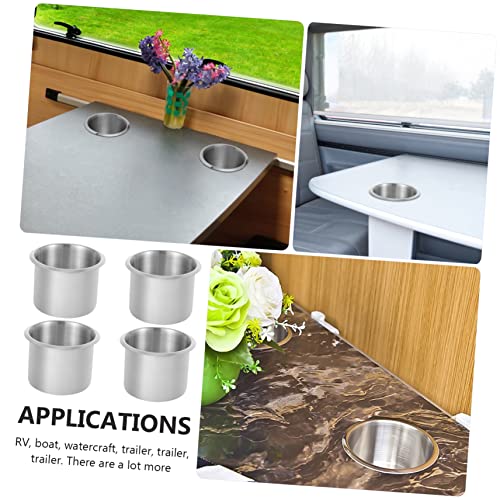 Portavasos de Acero Inoxidable Reemplazable para Autos y Barcos miniatura 3