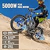 koonkex Tuttio Electric Bike for Adults - Dual-Motor-Ebike,40-46 MPH Fast E-Bike,52V 30AH Large Battery,Up to 90 Miles,26" Fat-Tire,Electric Mountain Bike for Snow Sand Hunting & Commuting - Black #1