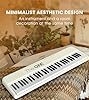 Best Electric Pianos for Beginners: Top 5 Review and Buyer's Guide 17 The ONE Smart Keyboard COLOR 61 Lighted Keys Piano Keyboard, Electric Piano for Beginners with 256 Tones, 64 Polyphony, Built-in LED Lights & Apps, Supports USB MIDI/Headphones (White) #2