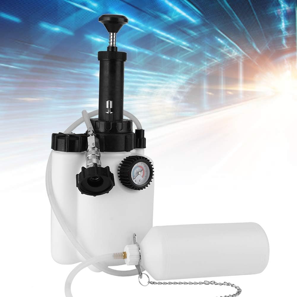 Bleeding Fluid Kit,3L Brake Clutch Fluid Bleeder Tool Kit,Pneumatic Brake Bleeding Tool Bleeding System