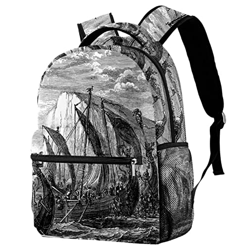 Sac à dos classique léger pour femme avec motif tigre du Bengale élégant