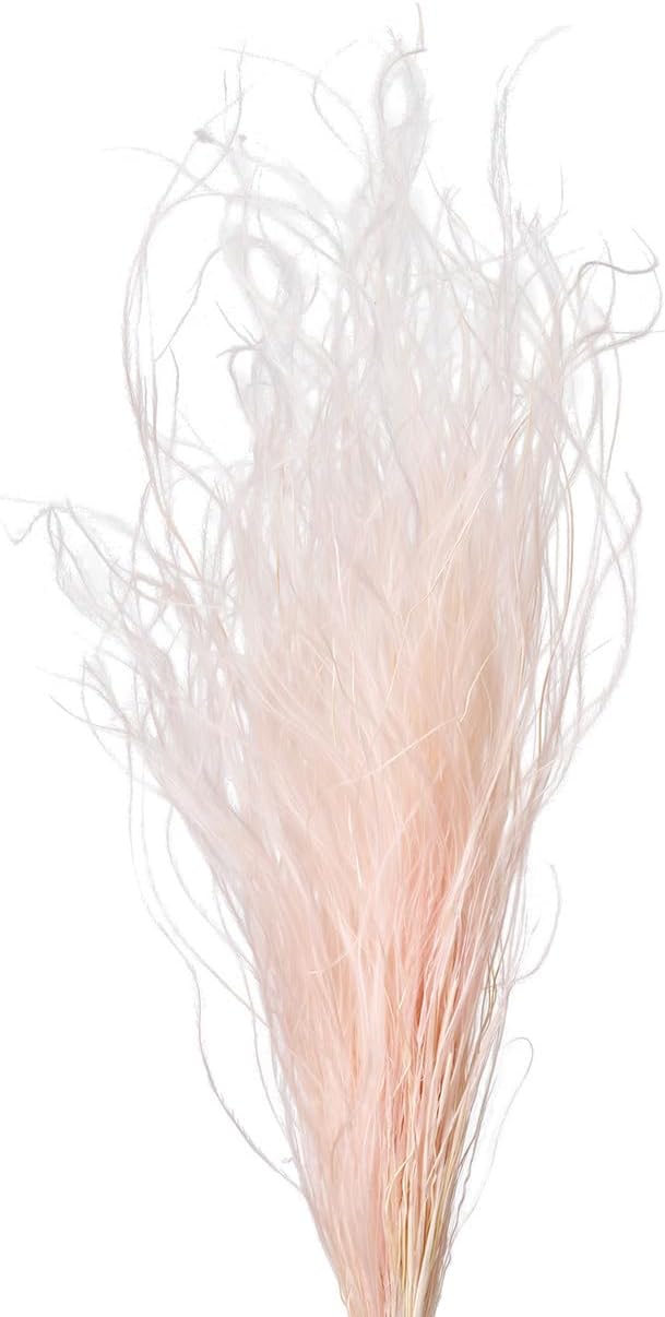 Daichi Farm DO001470-101 Feather Glass, Pink, Approx. 15.7 inches (40 cm), 0.4 oz (12 g)