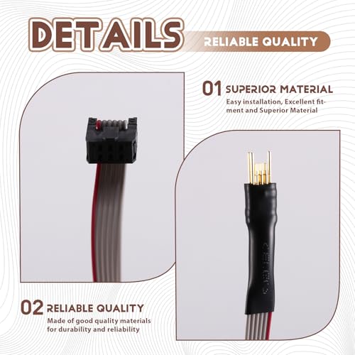 Cable TC2030-IDC-NL-10 de 6 pines para programar microcontroladores sin soldar 4